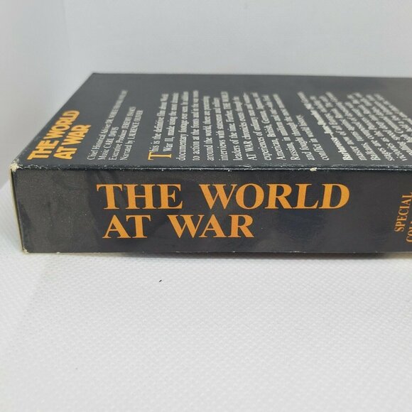The World at War Barbarossa VHS 1941 Story Of WW2 Narrated By Laurence Olivier - Picture 6 of 6
